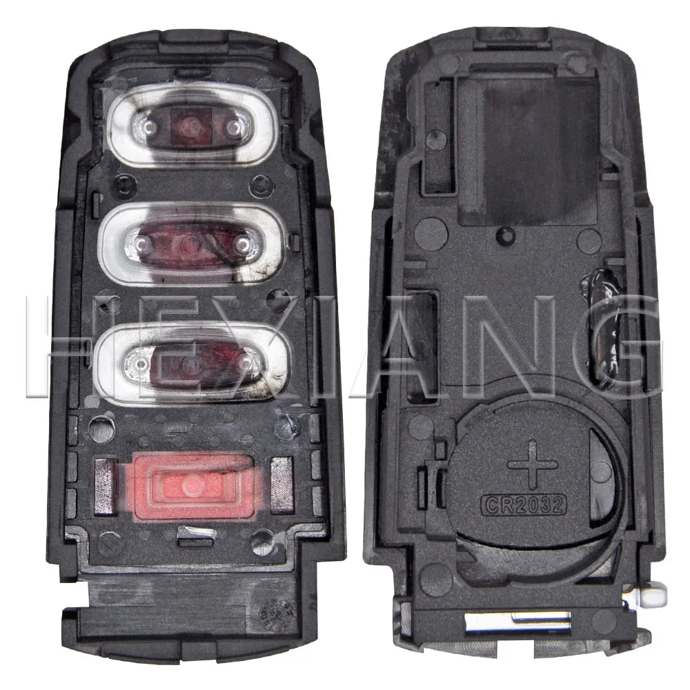 HE 3/4 Button Replacement Car Key Shell Case Housing Cover For VW Volkswagen Passat 3C CC B6 B7 Magotan R36 B5 B7L