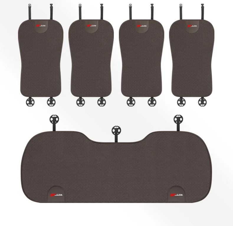 

Car Seat Cushion Ice Silk Breathable Front Rear Seat Protection Pad For Ford ST-line Focus Mondeo Kuga Edge Puma Ranger Explorer