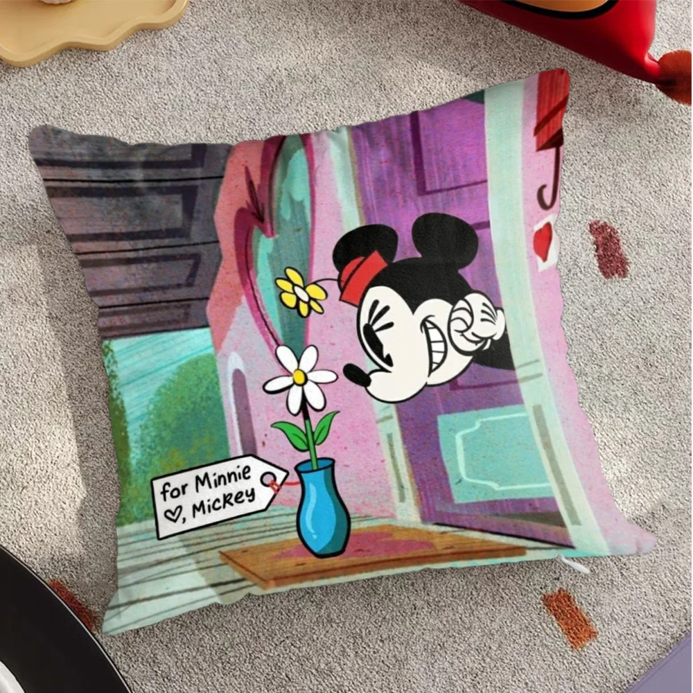 

Декоративные наволочки Kawaii M-Mickey Mouse, чехлы для диванов, подушки для сна, декоративные подушки для дома и декора гостиной