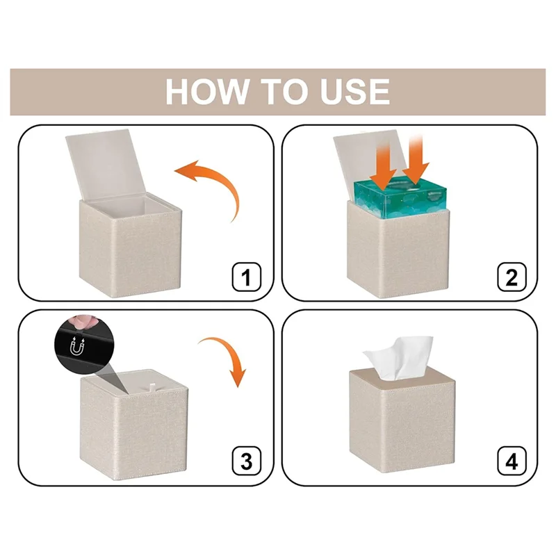 

ABKJ-крышка коробки для салфеток, квадратная искусственная кожа, держатель для салфеток для лица, комод, декор для ванной комнаты