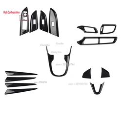 RHD For Honda Fit Jazz GK5 2015-2018 Interior decorate Car Windows Control Panel Cover center control Air Condition Outlet trim