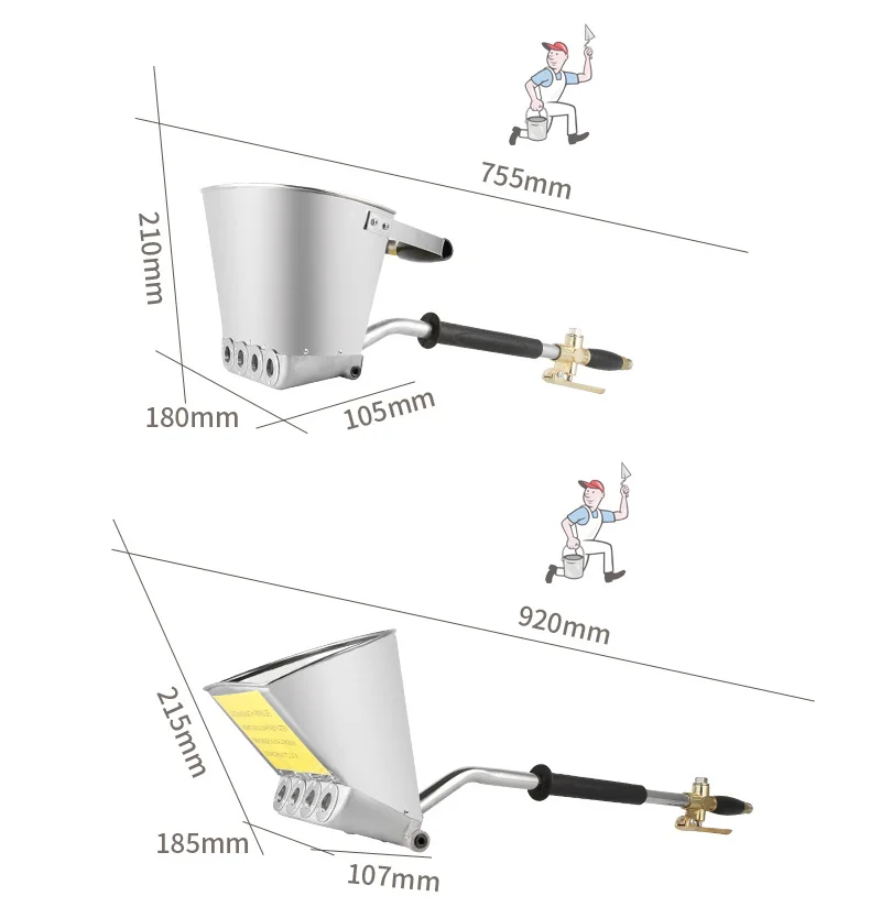 

Spray Gun For Painting Walls Cement Mortar Sprayer Plaster