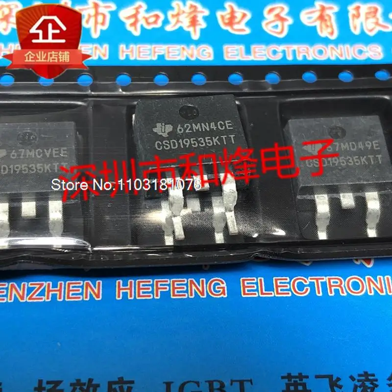 CSD19535KTT  TO-263 100V 200A    New Original Stock Power chip