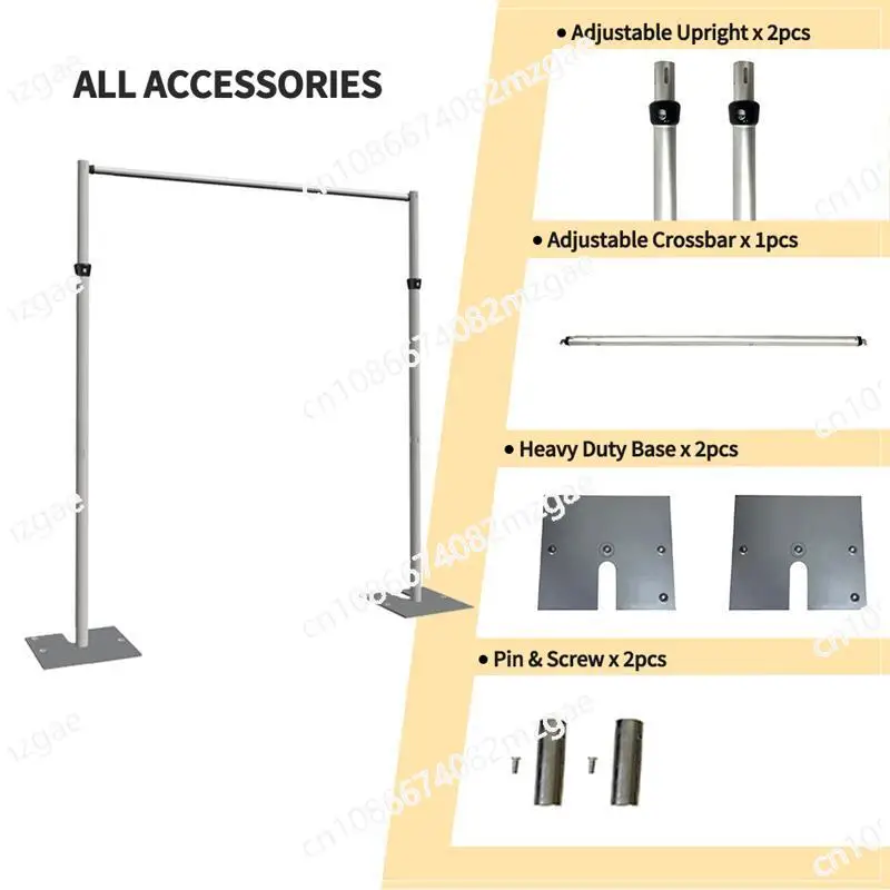 

Регулируемая алюминиевая рама для цветочных стен на свадьбу, подставка для искусственных цветов с возможностью расширения