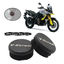 Fit For Suzuki V-STROM 800 DE VStrom 800DE 2023 2024 Motorcycle 2PCS Frame Hole Cover Caps Plug Decorative Frame Cap Set