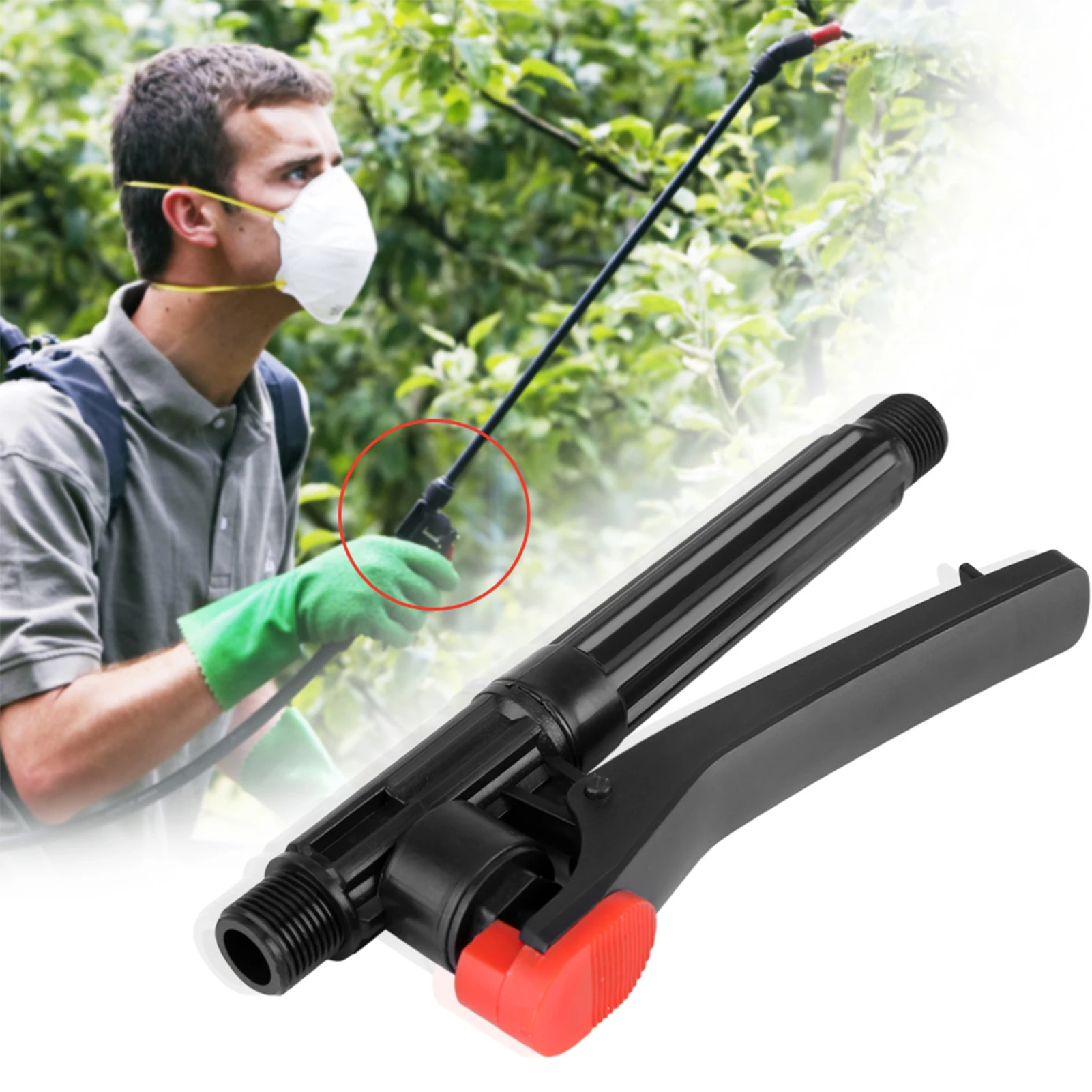 Garden Sprayer Handle Trigger Gun Sprayer Handle Parts for Garden Weed Pest Control New Trigger Gun Handle Sprayer Handle