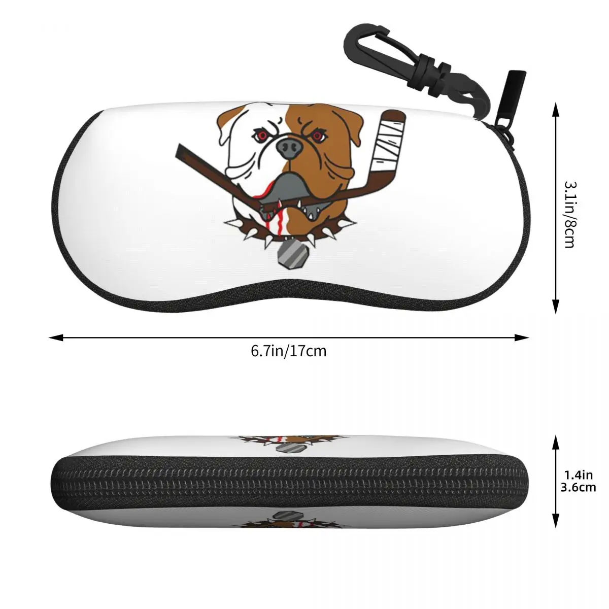 SHORESY サドベリー ブルドッグス ロゴ シェル メガネケース プロテクター サングラス ボックス レディース メンズ ソフト メガネバッグ ポーチ