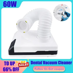 Dental Lab Strong Vacuum Cleaner Dust Cleaning Vacuuming Machine Nail Dust Collector Desktop Suction Extractor Dentistry Tools