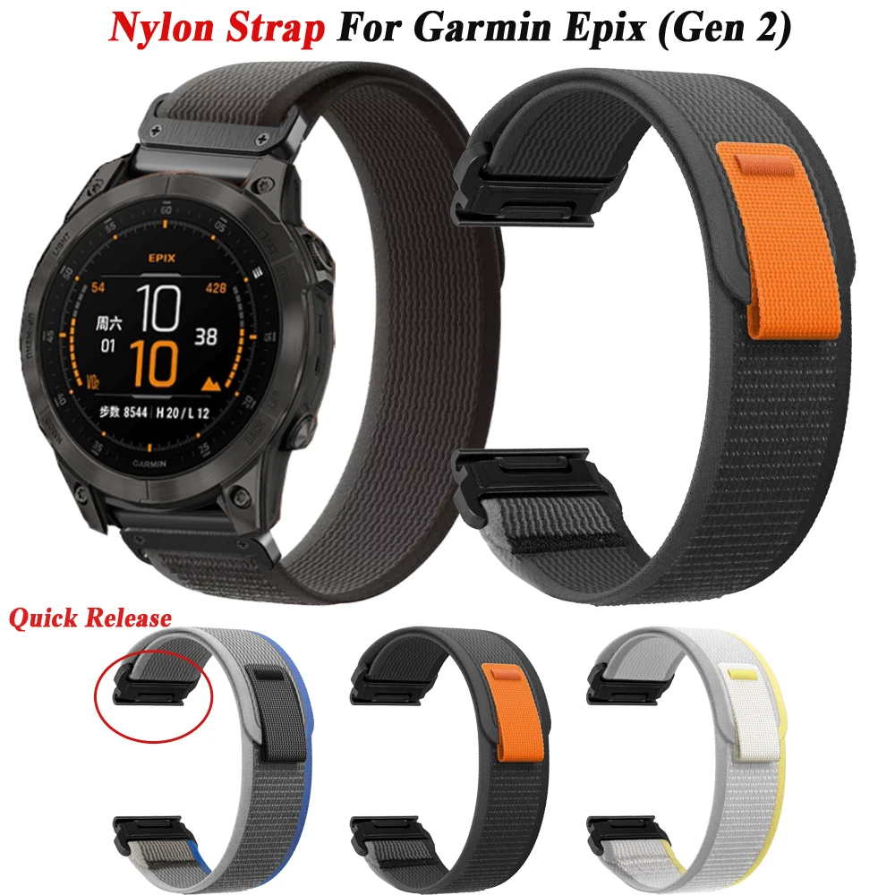 كويك فيت طوق وحلقة نايلون ، سوار الأساور ، جارمين إبيكس جين 2 فوررونر 955 945 935 فوررونر فوررونر ، 22 26 مللي متر ، S60 S62 S70