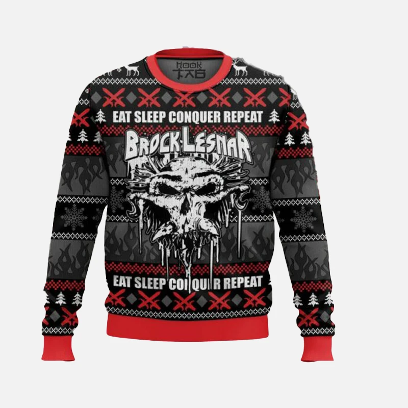 

Men's Christmas Ugly Sweater Skeleton Snowflake Pine Deer Strong Daily Training Family Gathering Commuting to Work Daily Travel