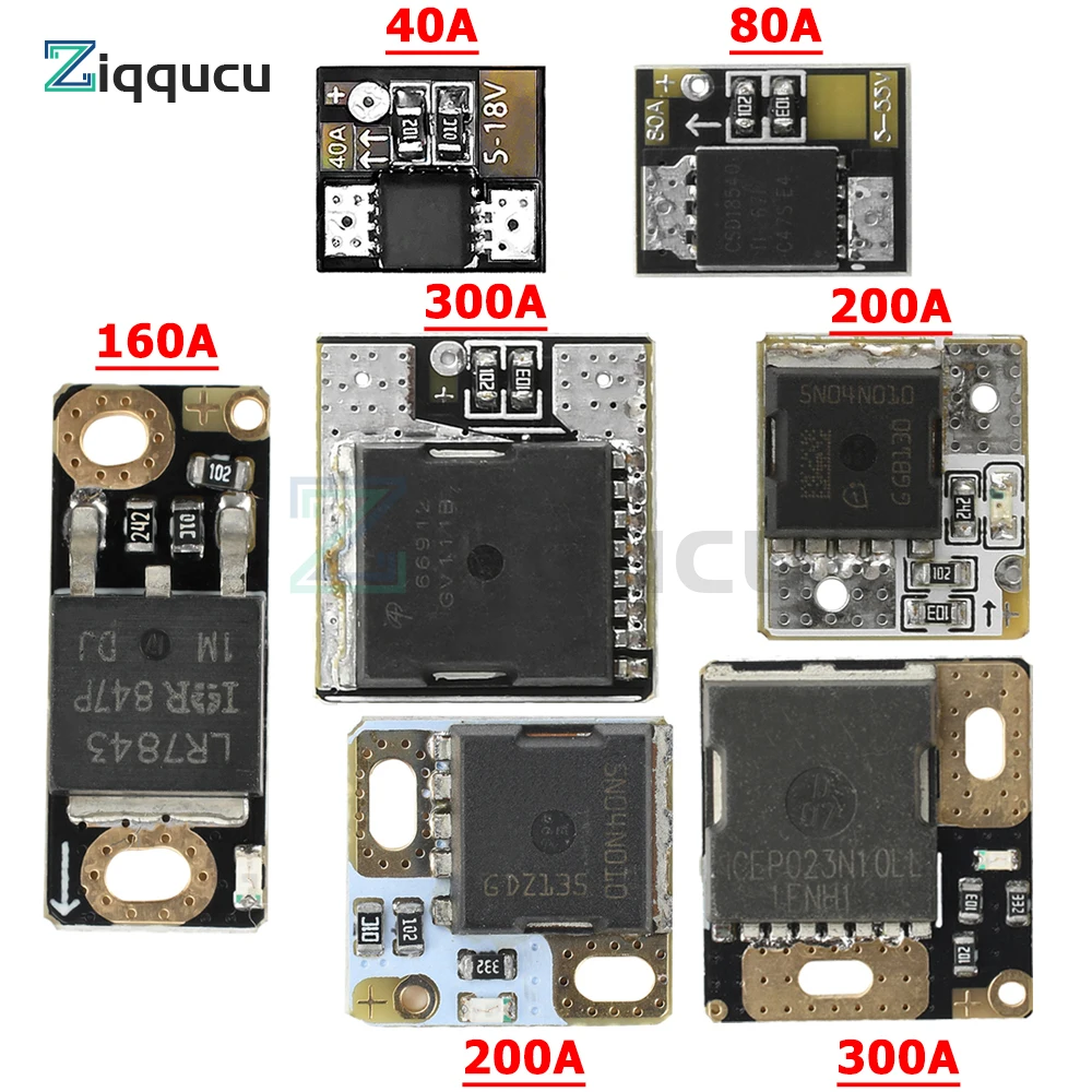 

40A 80A 160A 200A 300A High Power MOS Trigger Switch Driver Module Field Effect Tube Regulation Electronic Switch Control Board