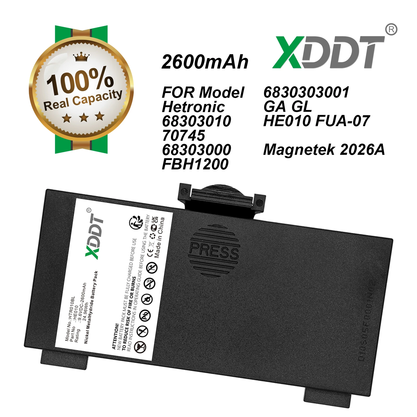 رافعة بطارية التحكم عن بعد HE010 لشركة Hetronic 70745,68303000,68303010,6830303001,FBH1200,GA,GL,TG,GR-W,GR,Magnetek 2026A #1