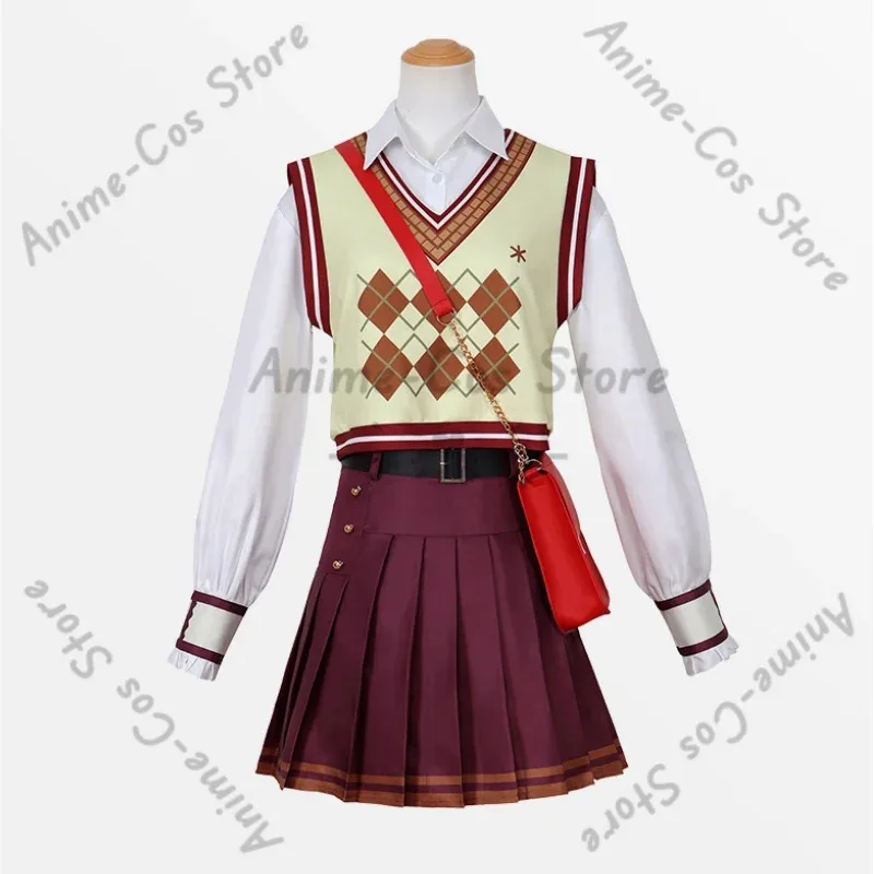 أنيمي لعبة مشروع Sekai الملونة المرحلة Tenma ساكي YOISAKI KANADE SHINONOME ENA تأثيري حلي الفتيات مجموعة أزياء لجميع القديسين