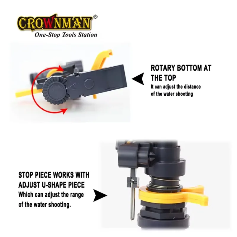 Garden Tools Plastic 360 Degree Rotatable Hole Sprinkler Irrigation System Rain Gun Water Sprinkler view 4