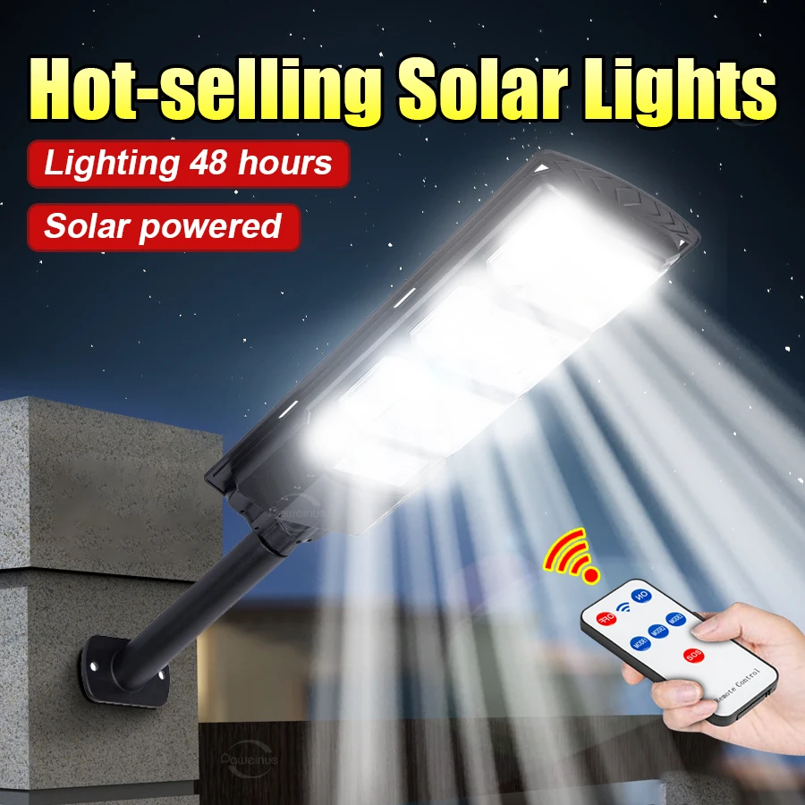 

Super Bright Solar Led Outdoor Lighting Ultra Powerful Solar Light Waterproof Remote Control Outdoor Solar Spotlight Wall Lamp