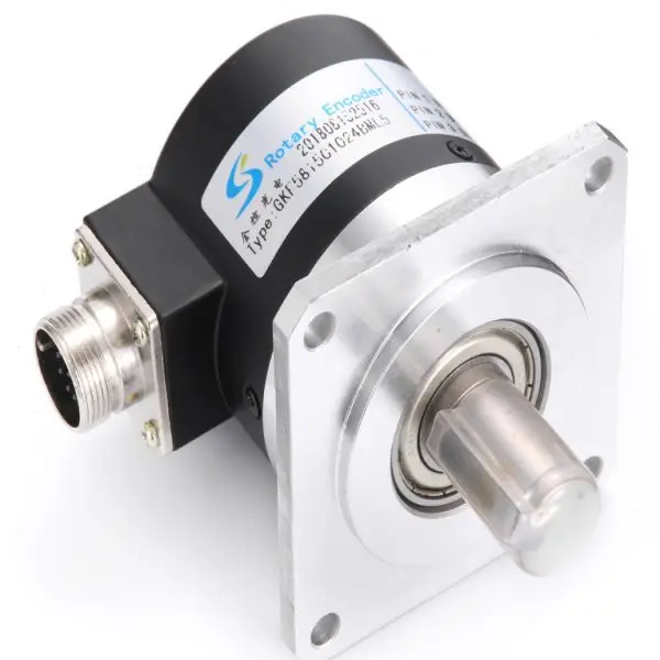 Source GK production processing shaft 15MM flange strong anti-interference 1024PR numerical control lathe encoder