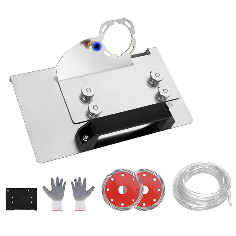 AAAC-Angle Grinder Stand Set,6Pcs For Tile 45° Chamfer Cutting,Angle Grinder Stand Grinder Holder,For 100-Type Angle Grinder