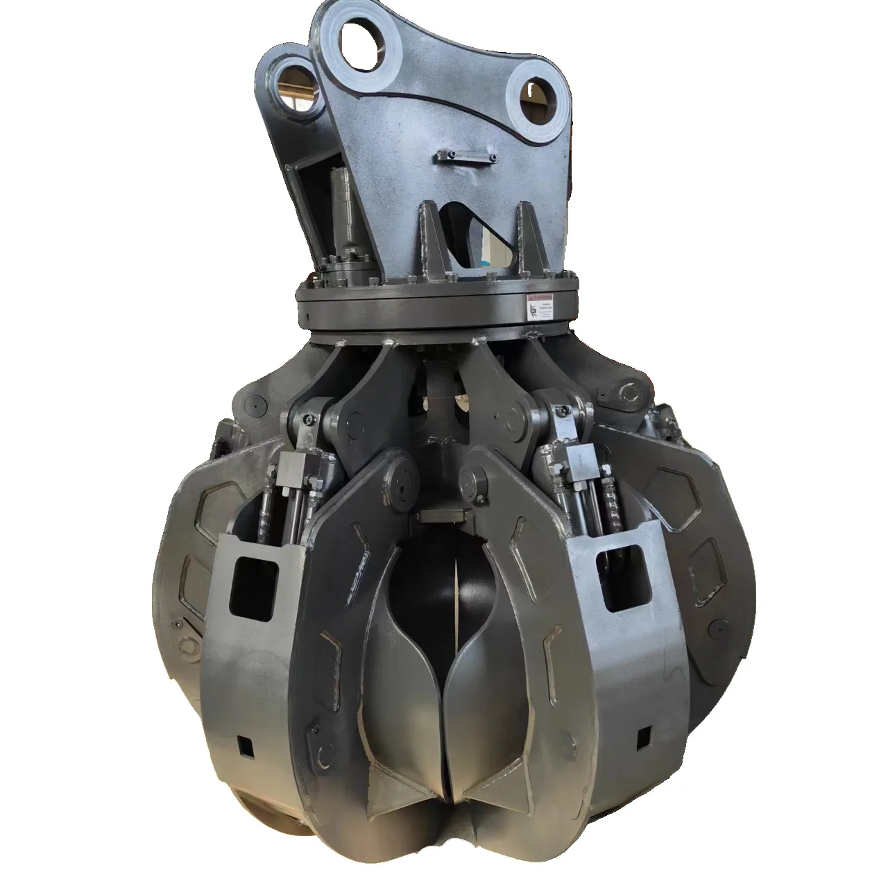 OEM Customized Multi-Plum Blossom Petal Grab Mechanical Parts Sheet Metal Fabrication Bucket Processing