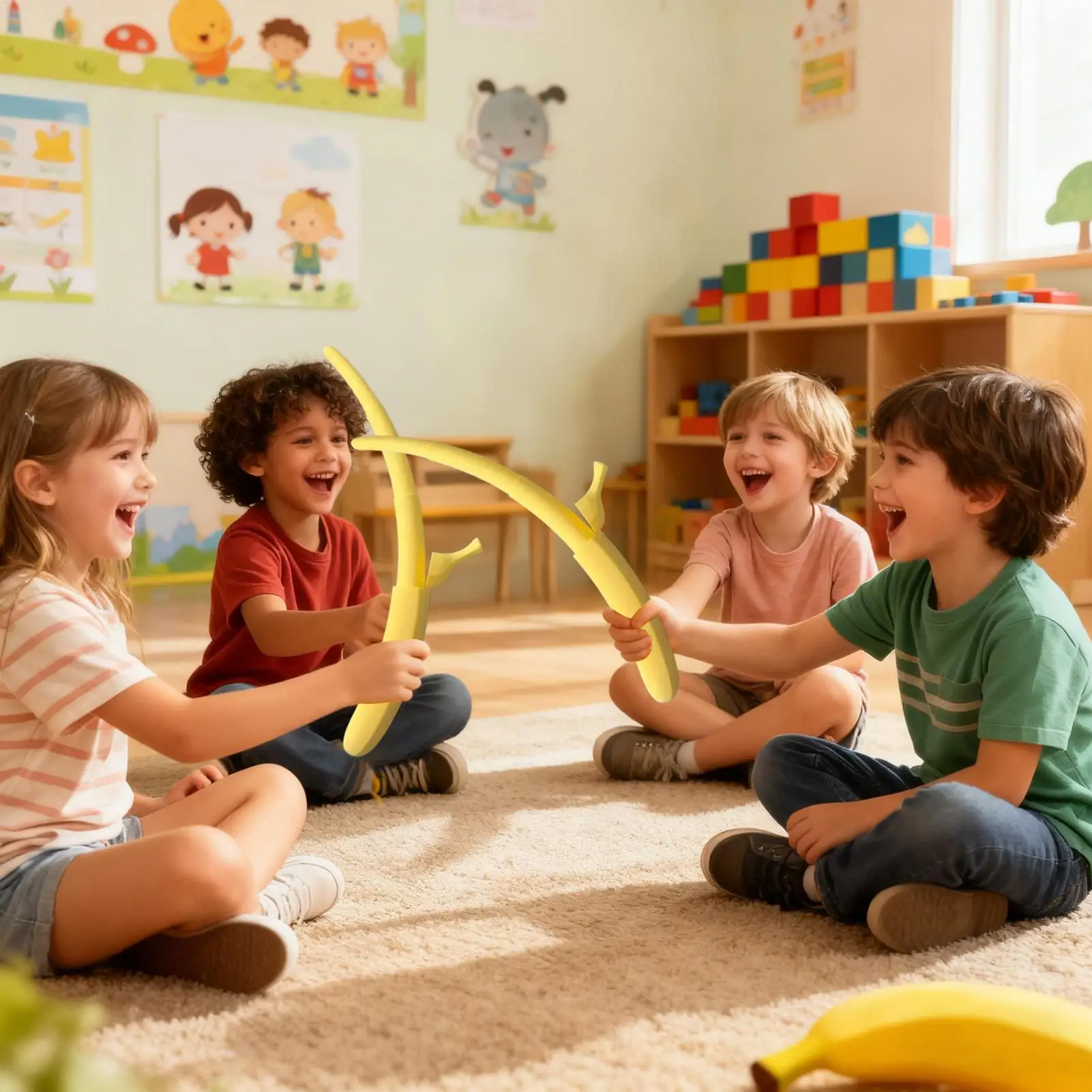 جديد ثلاثية الأبعاد الجاذبية كاتاناس السيف الموز شكل قابل للسحب السيوف الضغط الساموراي لعبة لتخفيف الضغط سكين للطي مضحك هدية #4