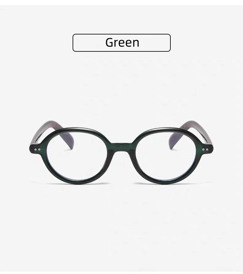 Ovale Lesebrille für Damen, modisch, im Trend, Markendesign-Stil, Presbyopie-Brille, Herren-Computerbrille zum Lesen +1,0 + 1,5 – Detail 8