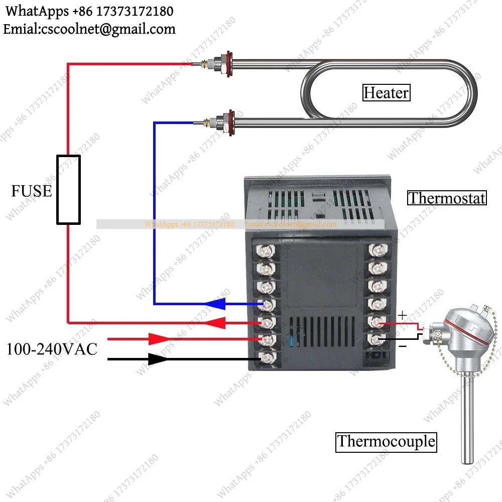 CJG-9000 Digital Temperature Controller – K-Type & PT100 Input, Phase Angle Output,Precision PID Temp Control for Industrial Use