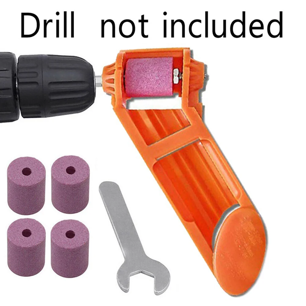 Drill Bit Sharpening Tool High Performance Electric Drill Bit Sharpener with Corundum Resisting Grinding Wheel