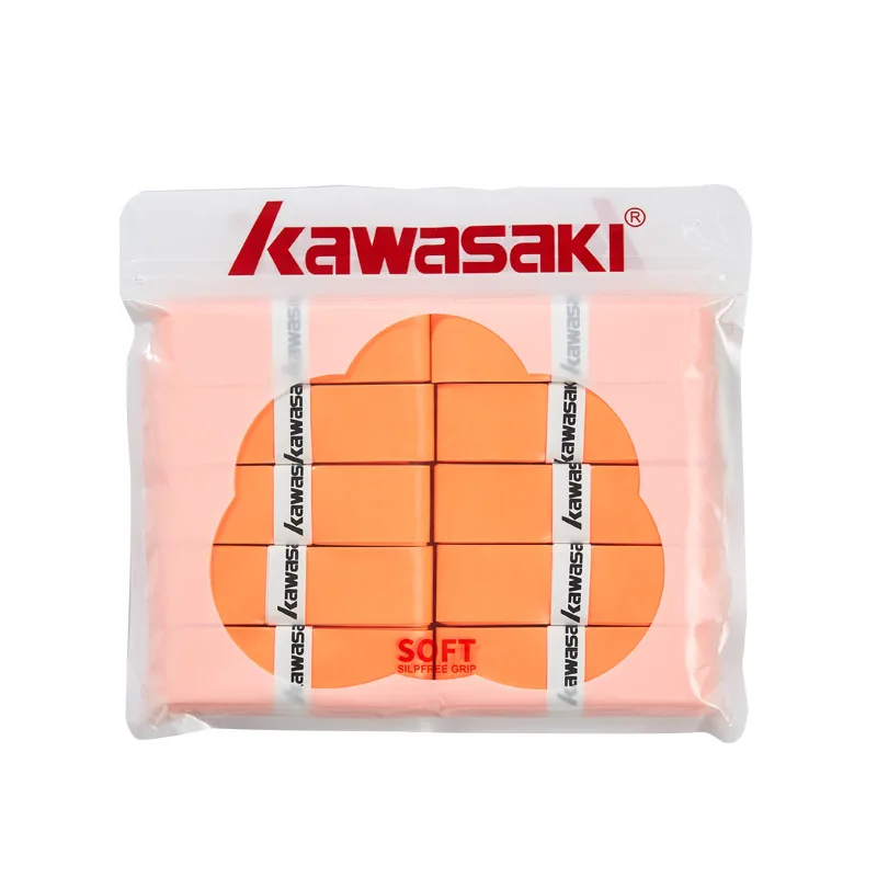 Kawasaki Overgrip Tennisaccessoires Originele antislip kleverige peddel badmintongreep 5/10 stuks