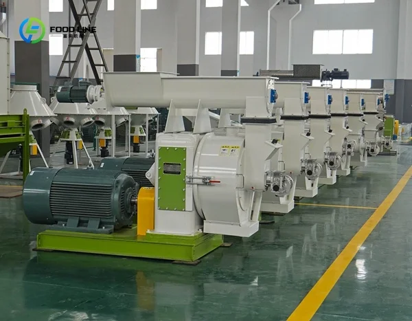 Customized Rice Husk Pellet Making Machine 5Ton Per Hour Alfalfa Grass Rice Straw Wood Sawdust Pellet Machine