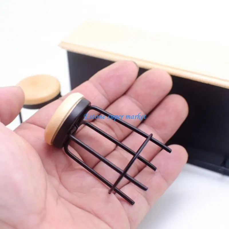 

090B 3pcs Doll House Furniture Bar Counter with 2 Bar Stools and Bar Table for Project