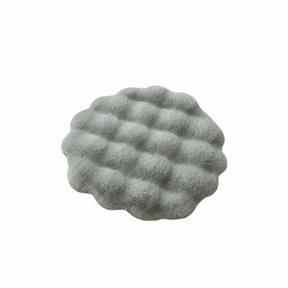 

Comfortable Warm Cat Plush Nest Non-Slip Fleece Dog Sleeping Pad Round Soft Pet Bed Mat Pet Accessories