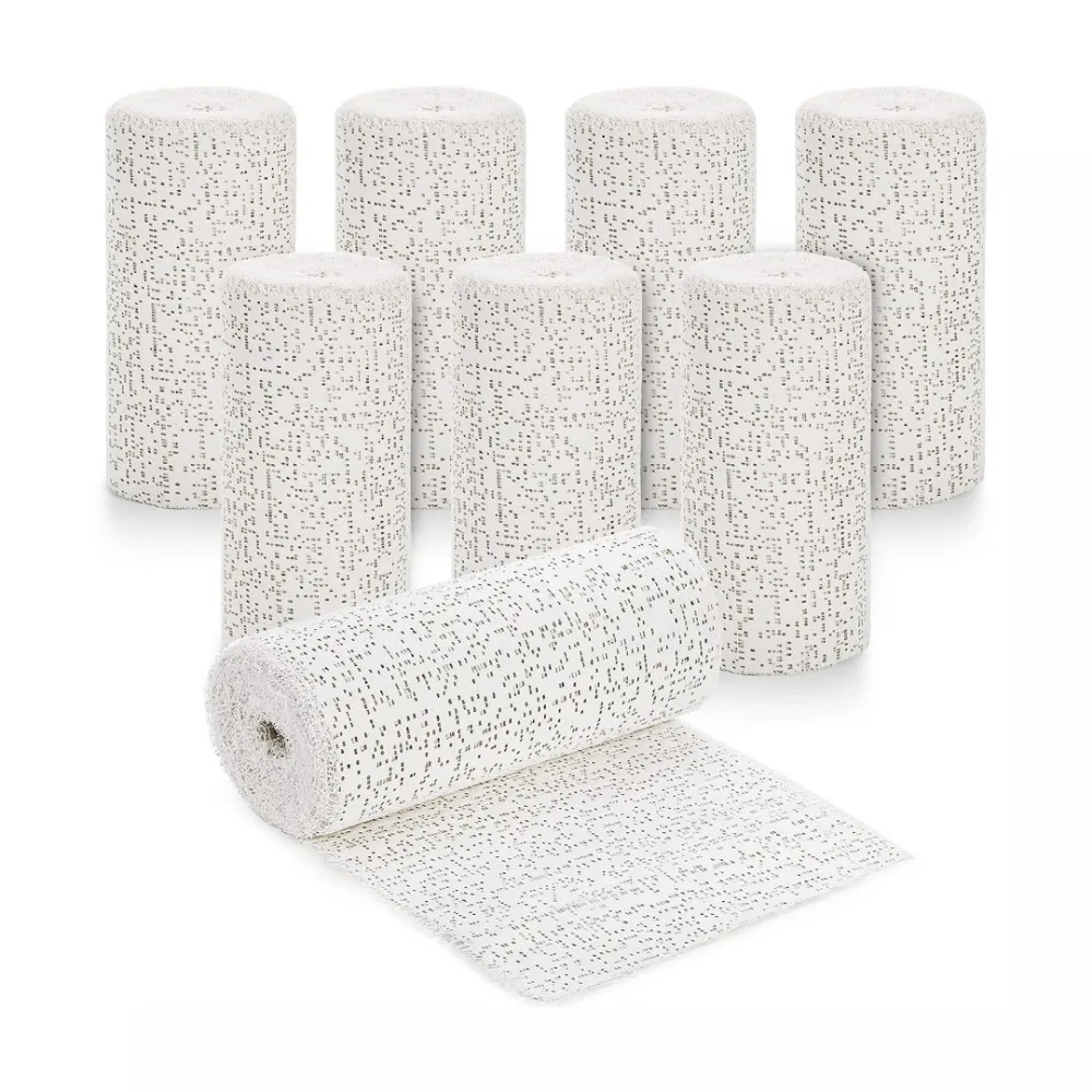 Plaster Cloth Rolls White Gauze Strips Wrap Bandages for Craft Projects Mask Making Belly Casts Body Molds Health Tools
