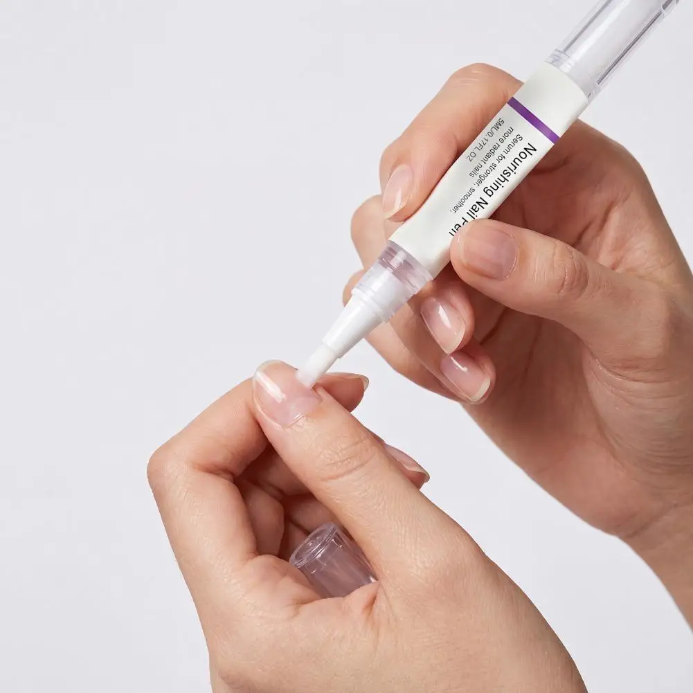 5ML Professional Nail Care Repair Pen Nourishing Nail Serum Pen For Stronger Smoother More Radiant Nail Fingers Toes Refresh Pen