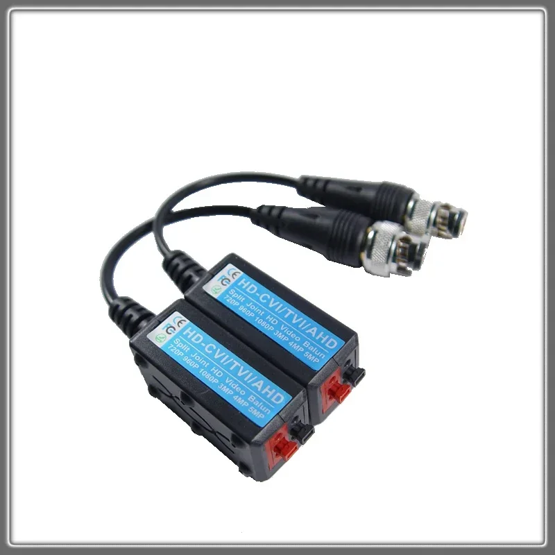 

Для HD CVI/AHD/TVI витые BNC пассивные трансиверы CCTV Cat5 CCTV UTP Video Balun IPC 200M Диапазон 5 пар 600C Для 2MP 3MP 4MP 5M