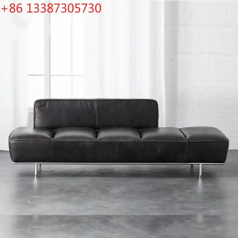 

Скандинавский свет, роскошное кресло-наложница, кожаный художественный ленивый диван, табурет для пеленания обуви, современная простота