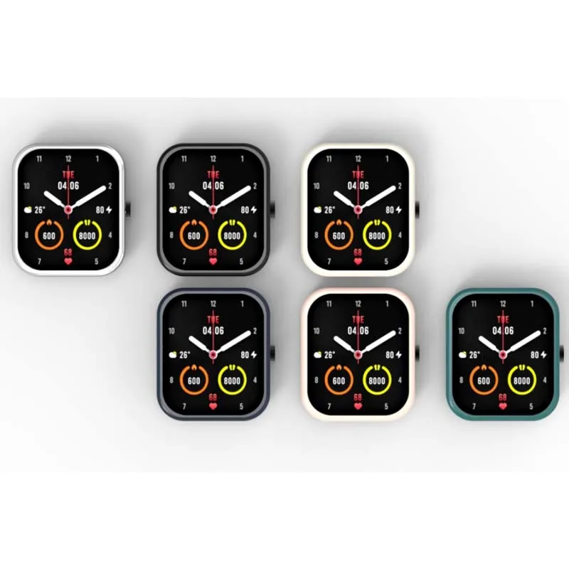 حافة الثابت كامل الشاشة الزجاج حامي فيلم Smartwatch حالة قذيفة الإطار ل شاومي 70mai Maimo ساعة الغطاء الواقي اكسسوارات