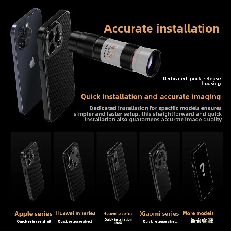 Mobile phone telephoto lens, concert shooting zoom multiplier high definition