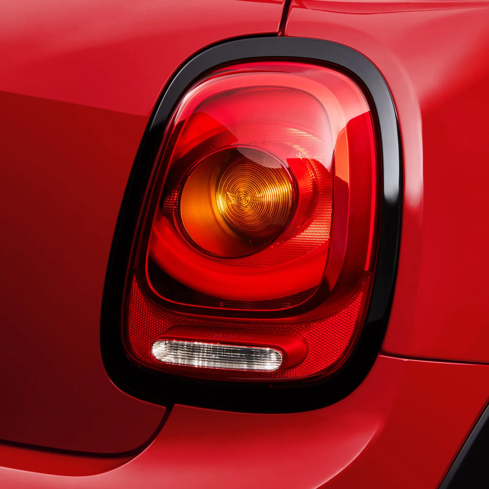 5 قطعة المصباح الأسود اللامع الضوء الخلفي مصبغة غطاء محيطي الزخارف استبدال ل Mini F55 F56 F57 One Cooper S JCW 2014 + #4