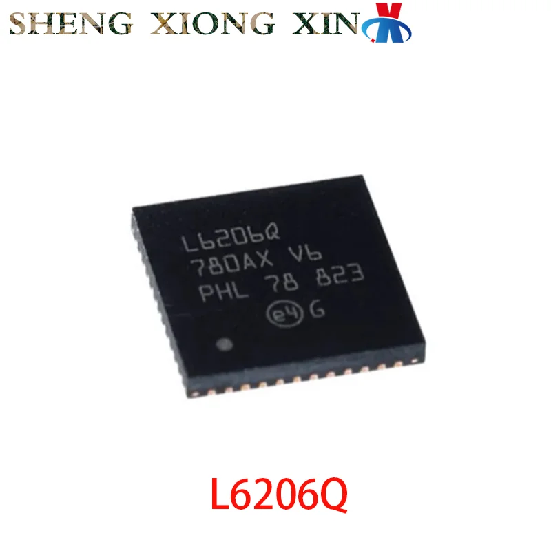 5pcs/lot 100% NEW L6206Q 48-VFQFPN Full Half Bridge (H-Bridge) Driver L6206Q 6206 Integrated Circuit