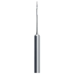 Fly Tying Dubbing Needle Thread Splitter Needle Fly Fishing Flies Making Tool 4.6cm/1.8in Stainless Steel