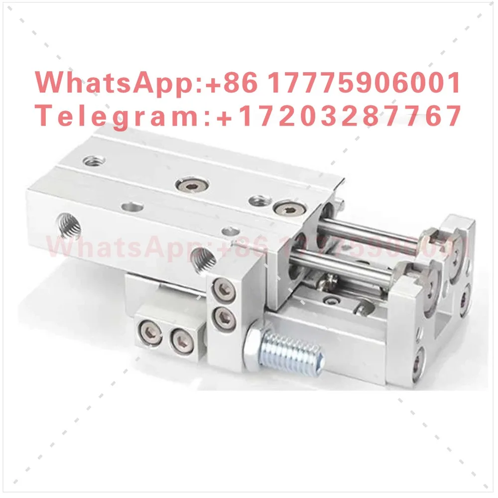 Brand new HLS6/8/12/16/20*10*20*30*40*50S-A-S precision guide rail slide table cylinders