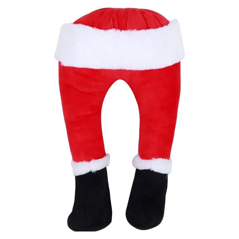 

Santa Fake Legs Funny Legs Stuck Tree Topper Decorations Santa Claus Legs Christmas Tree Decor Stuck Tree Topper Decorations