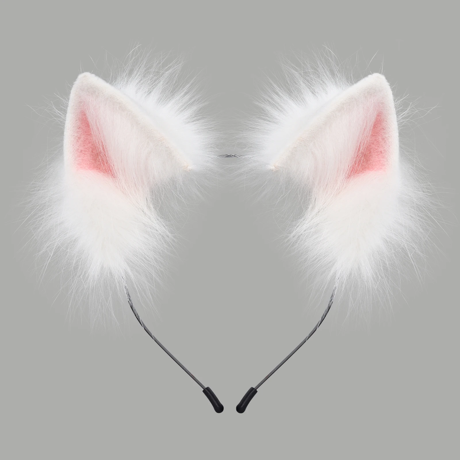 Handgemaakte namaakbont dierenoren hoofdband harige kat vos oor hairhoop hoofddeksels kostuum accessoire voor cosplay maskerade