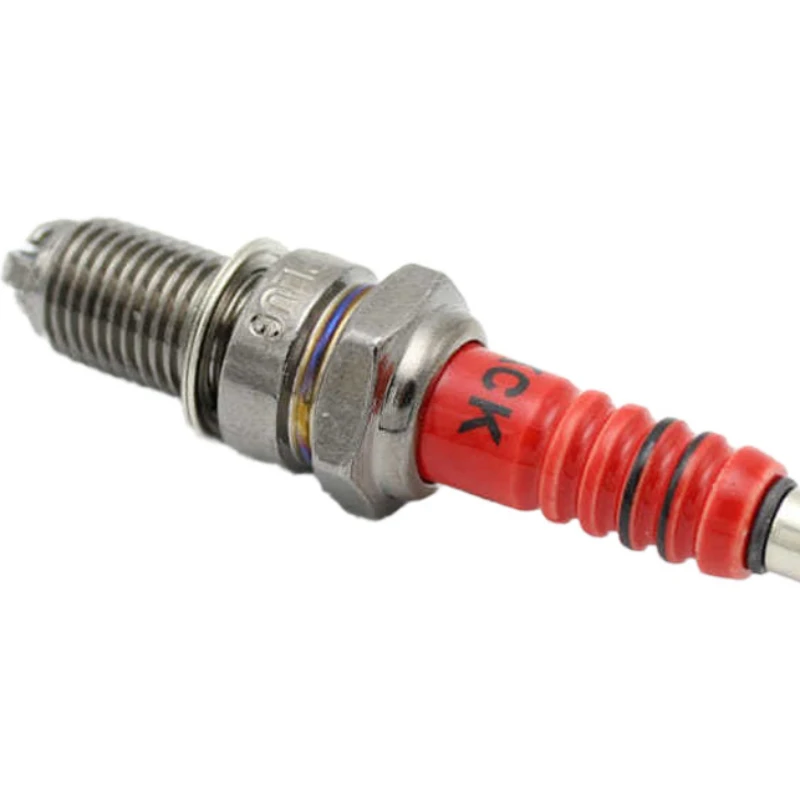 1/2Pcs Racing Spark Plug 3 Triple Electrode A7TC D8TC For GY6 CG 50 70 110 125 150CC Motorcycle Atv Scooter Motorcycle Ignition