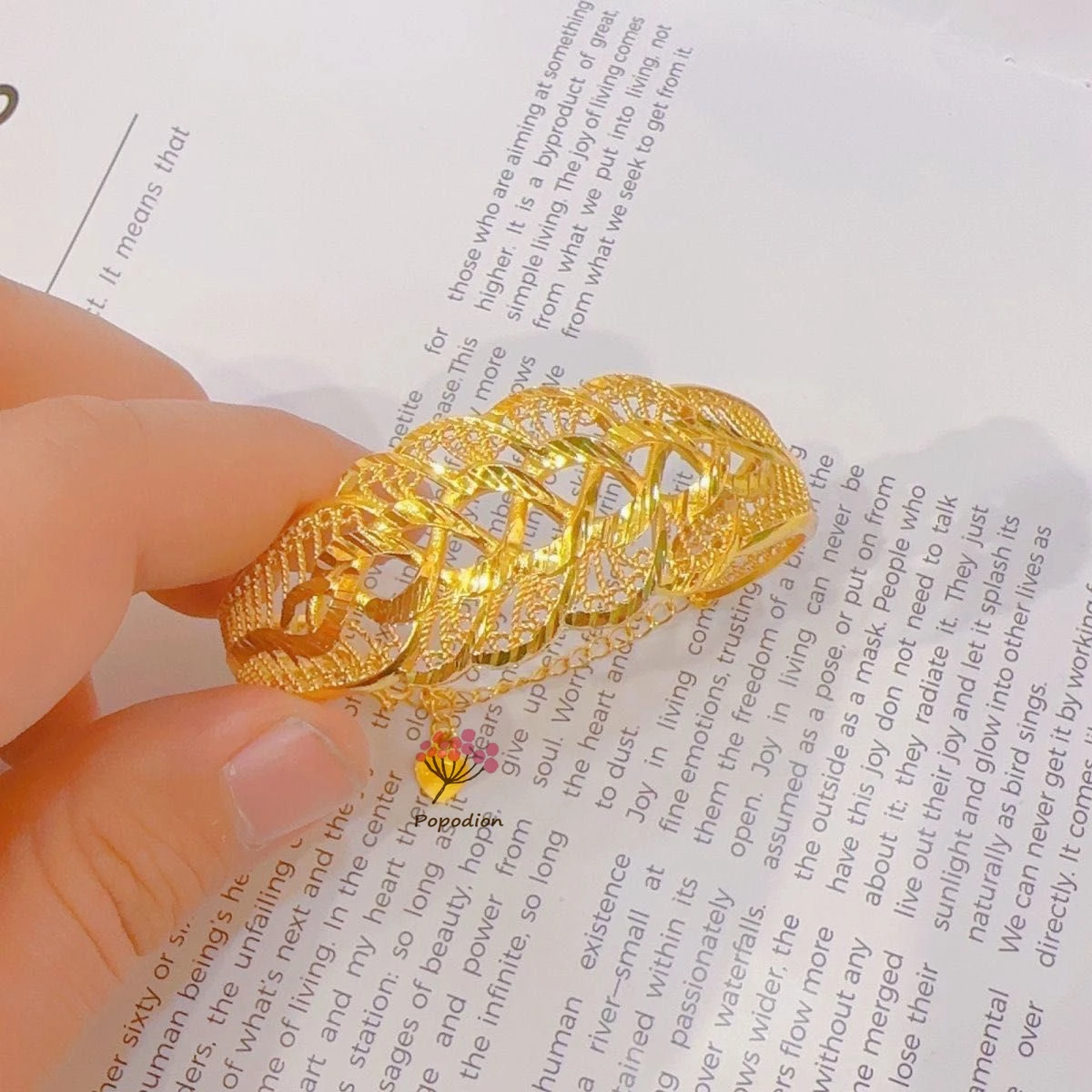 Dubai New Gold Plated Bracelet for Women's Party Jewelry  DD10417