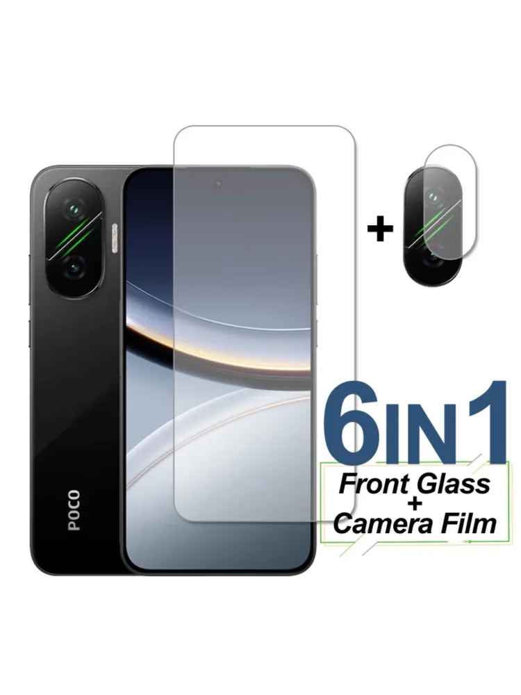 Pour Xiaomi Poco F7 verre Poco F7 5G protecteur d'écran verre trempé protection clair téléphone caméra lentille Film pour Xiaomi Poco F7