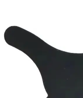 

Dental Orthodontic Black Background Oral Cheek Plate Flexible Silicone Stainless Photo Image Contrast Board Dentist Tools