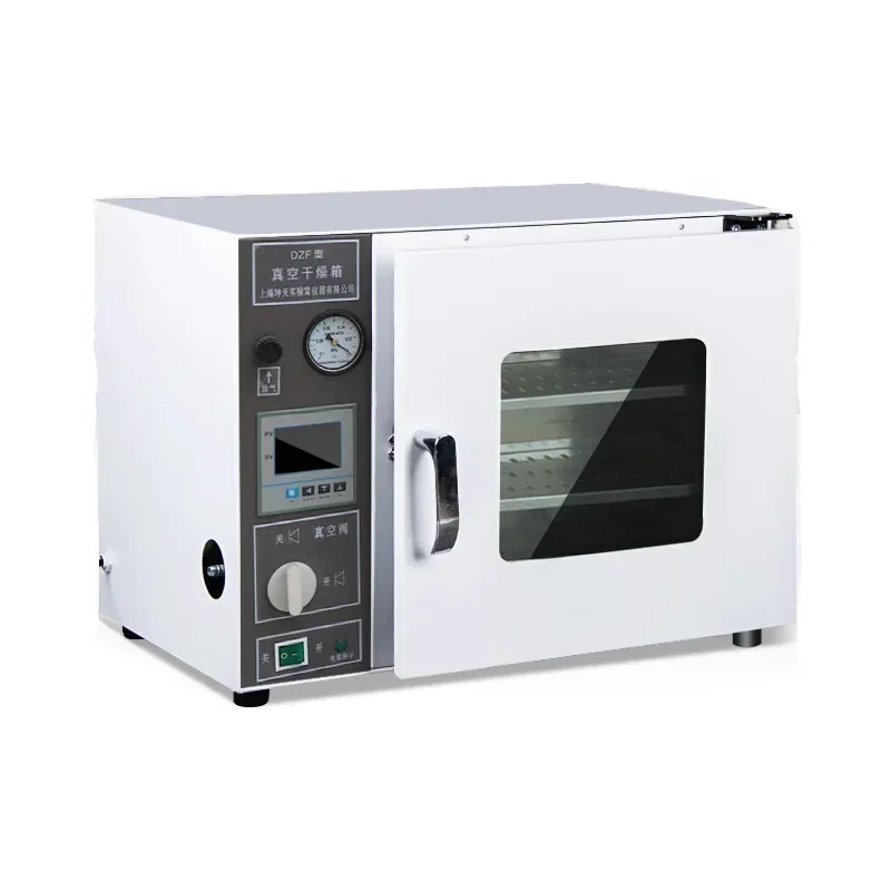 Digital Display Vacuum Drying  Oven Double Partition Small Industrial  Food Drying Machine For Laboratory Research  600W 220V