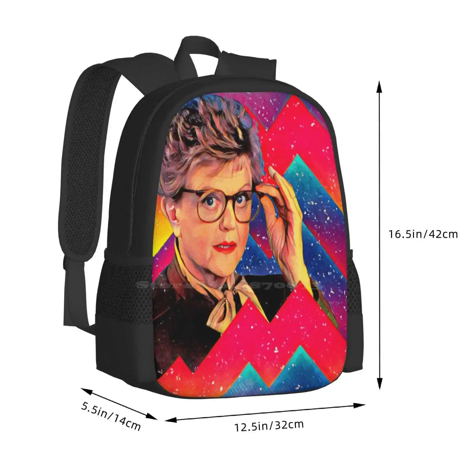 Yas To The Queen Fletcher School Bags For Teenage Girls Laptop Travel Bags Fletcher Jb Fletcher Murder She Wrote Angela