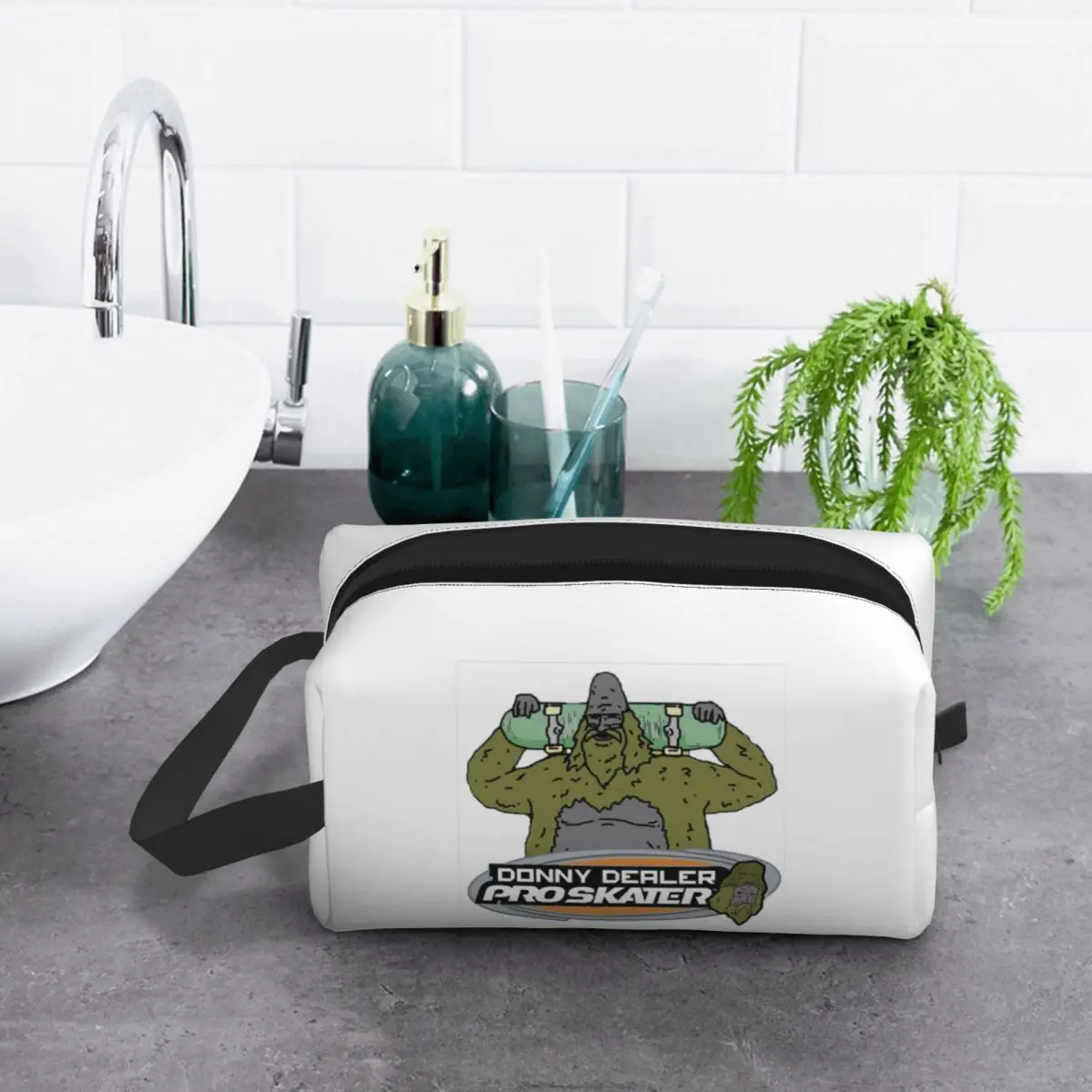 

Donny Dealer The Big Lez Show Косметичка Органайзер для хранения косметики Dopp Kit Косметичка для туалетных принадлежностей Пенал