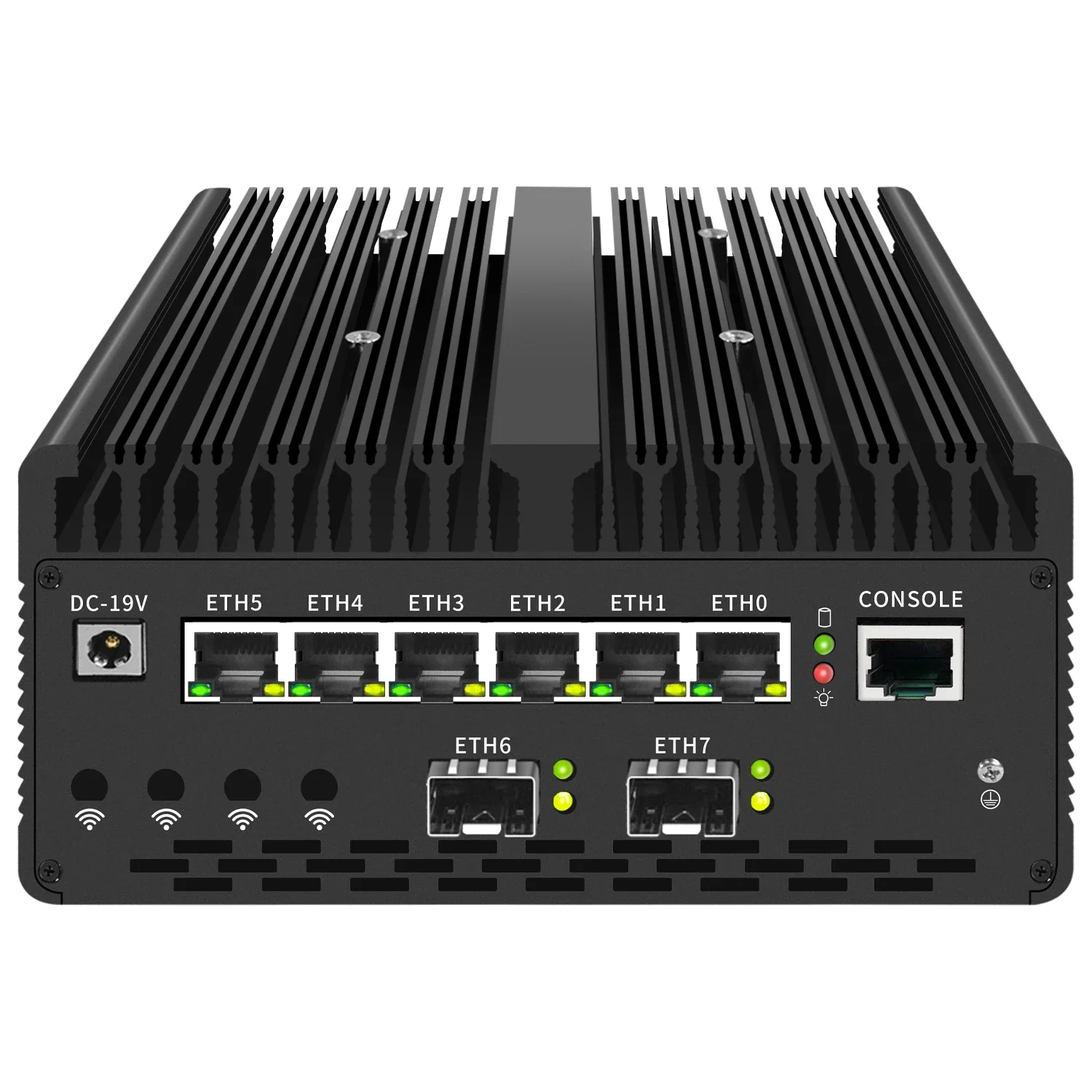 SZBOX 14th Gen Soft Router Mini PC Ultra 7 155H 2/4x10G SFP 6*2.5G LAN Thunderbolt 4 2xNVMe  Server Solid Firewall Computer